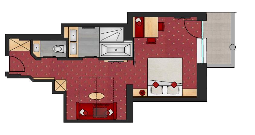 Hotel Jaegerhof Ischgl Habitación foto
